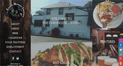 Desktop Screenshot of farmhousetavern.com